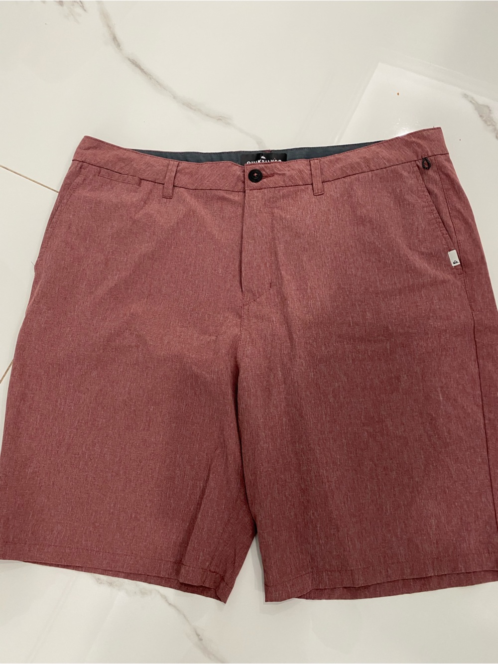 Quiksilver Men's Maroon Chino Shorts